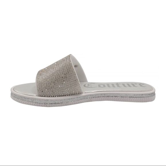 Juicy Couture | Yippy Slide Sandal | Silver Beads - Picture 2 of 6